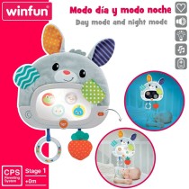 Jouet pour bébé Winfun Lapin 25 x 35 x 2,5 cm (4 Unités)