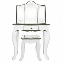 Dressing Table with Stool Woomax White Toy 61 x 100 x 29 cm