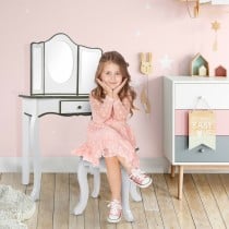 Dressing Table with Stool Woomax White Toy 61 x 100 x 29 cm