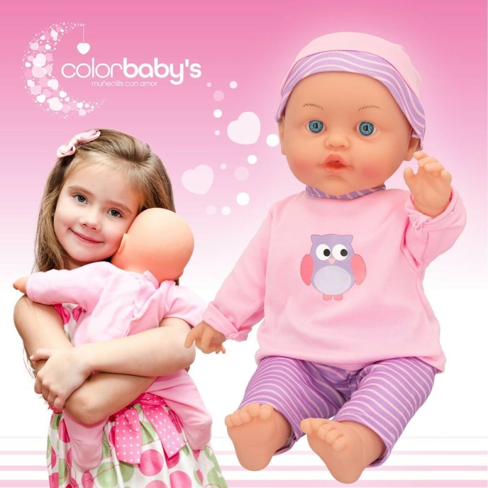 Baby doll Colorbaby 2 Units 24 x 42 x 11 cm