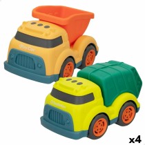 Set mit Fahrzeugen für öffentliche Bauarbeiten Motor Town 17,5 x 11 x 11 cm (4 Stück)