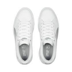 Baskets Casual pour Femme Puma Karmen Space Metalli Blanc