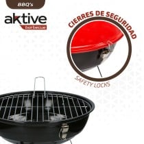 Barbecue Portable Aktive Métal émaillé Ø 36 cm 36 x 44 x 36 cm (4 Unités) Rouge