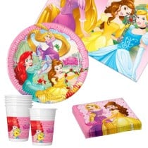 Set d'articles de fête Disney Princess 37 Pièces