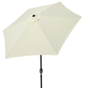 Sunshade Aktive 300 x 247 x 300 cm Steel Aluminium Cream Ø 300 cm