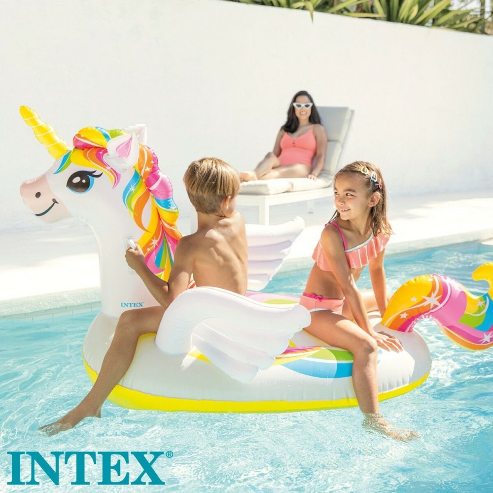 Matelas Gonflable Licorne Intex 201 x 97 x 140 cm (4 Unités)