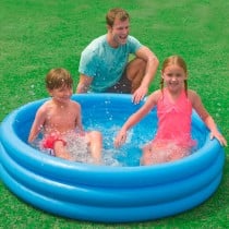 Inflatable Paddling Pool for Children Intex Blue Rings 330 L 147 x 33 cm (6 Units)