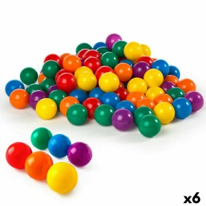 Bälle Intex FUN BALLZ 8 x 8 x 8 cm (6 Stück)