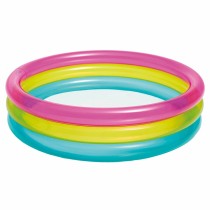 Inflatable Paddling Pool for Children Intex Rainbow Rings 63 L 86 x 25 x 86 cm (12 Units)