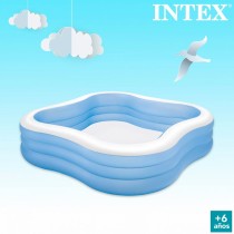 Piscine gonflable Intex Bleu 1250 L 229 x 56 x 229 cm (2 Unités)