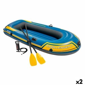 Aufblasbarer Boot Intex Challenger 2 2 Stück 236 x 41 x 114 cm