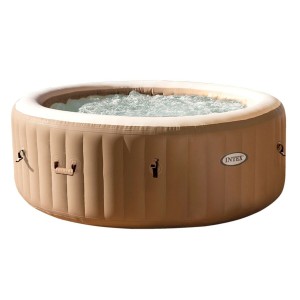 Spa gonflable Intex 196 x 71 x 196 cm Marron 795 L