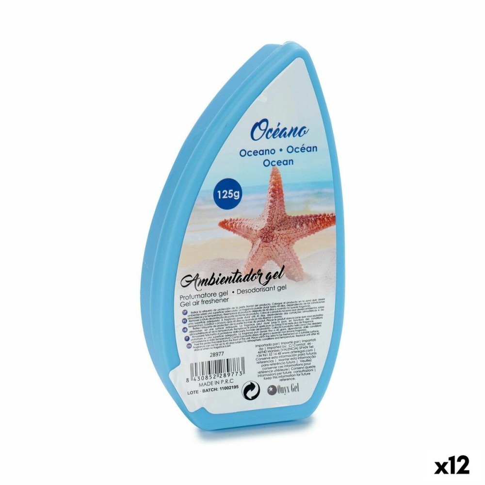 Air Freshener Acorde AR1810542 Ocean 125 g Gel (12 Units)