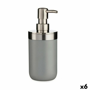 Soap Dispenser Berilo BP15-001-3 Grey Plastic 350 ml 8 x 17 x 9 cm (6 Units)