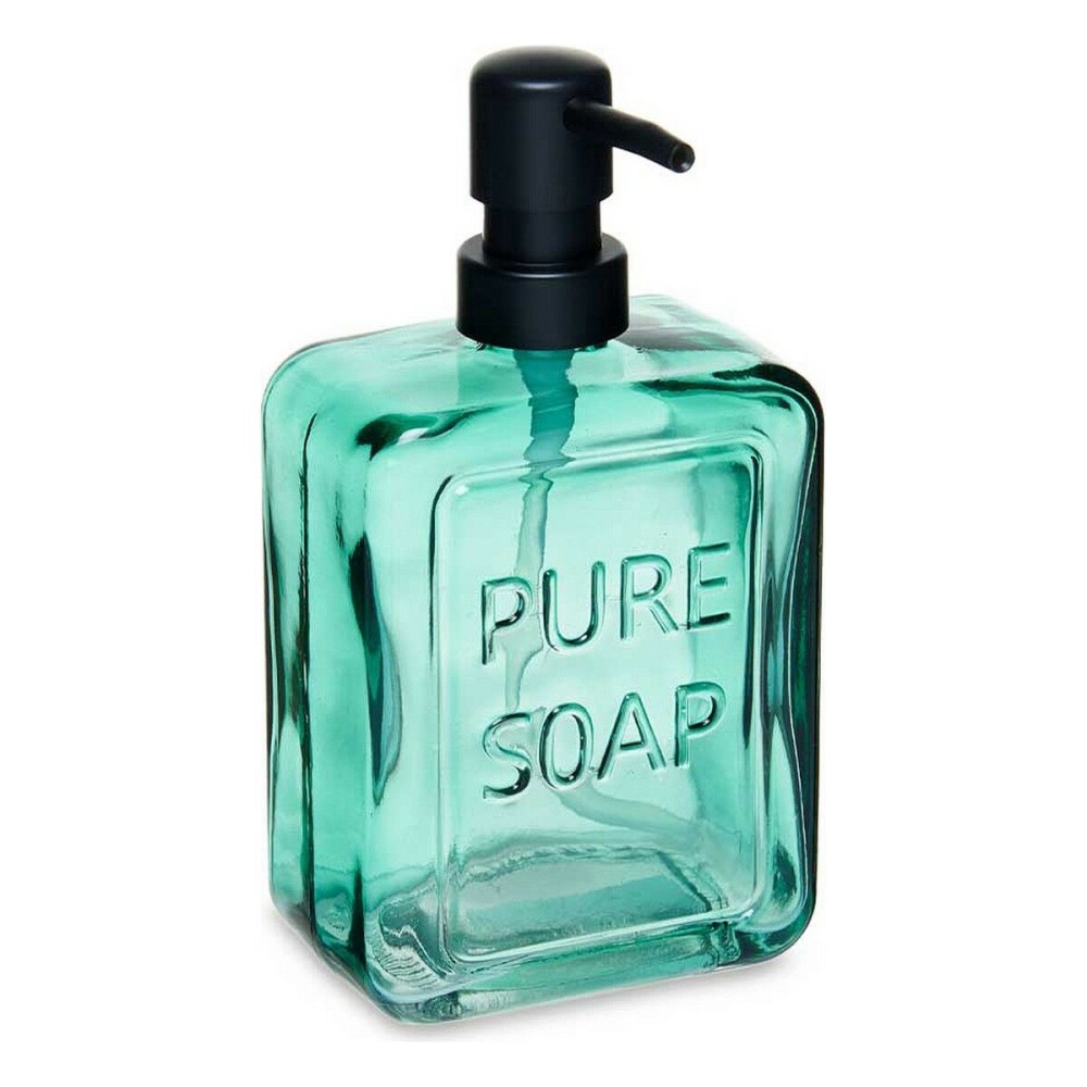 Distributeur de Savon Berilo Pure Soap Vert Verre 570 ml 10 x 18 x 6 cm (6 Unités)