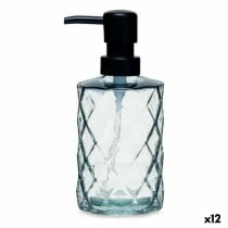 Soap Dispenser Berilo CN-B5463VB-1-368 Black Crystal Plastic Diamond 410 ml 9 x 18 x 7 cm (12 Units)