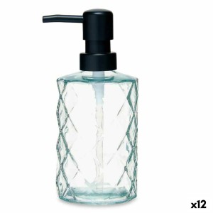 Soap Dispenser Berilo CN-B5463VB-1-367 Transparent Crystal Plastic Diamond 410 ml 9 x 18 x 7 cm (12 Units)