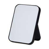 Mirror with Mounting Bracket Berilo 48727 White Black polypropylene 1,7 x 20 x 14 cm (12 Units)