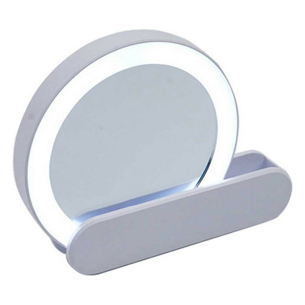 Miroir Berilo YXL2112-SB Blanc ABS 9 x 2 x 10 cm Lumière LED (12 Unités)