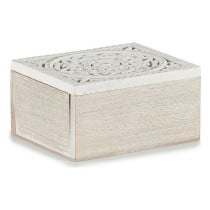 Boîte Décorative 16 x 8 x 11 cm Bois (6 Unités)