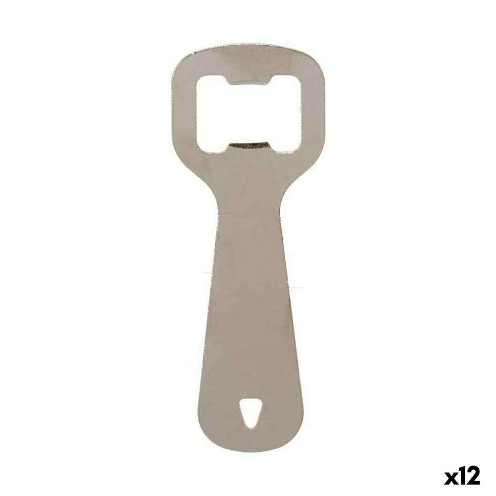 Flaschenöffner Kinvara 04325-1 Silberfarben Edelstahl 11 x 4 x 0,5 cm (12 Stück)