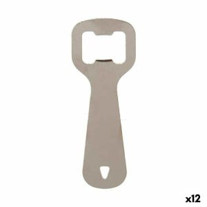 Ouvre-bouteille Kinvara 04325-1 Argenté Acier inoxydable 11 x 4 x 0,5 cm (12 Unités)