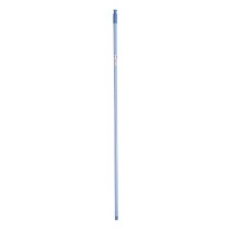 Broom handle Stripes 2,3 x 130 x 2,3 cm Blue Metal (12 Units)