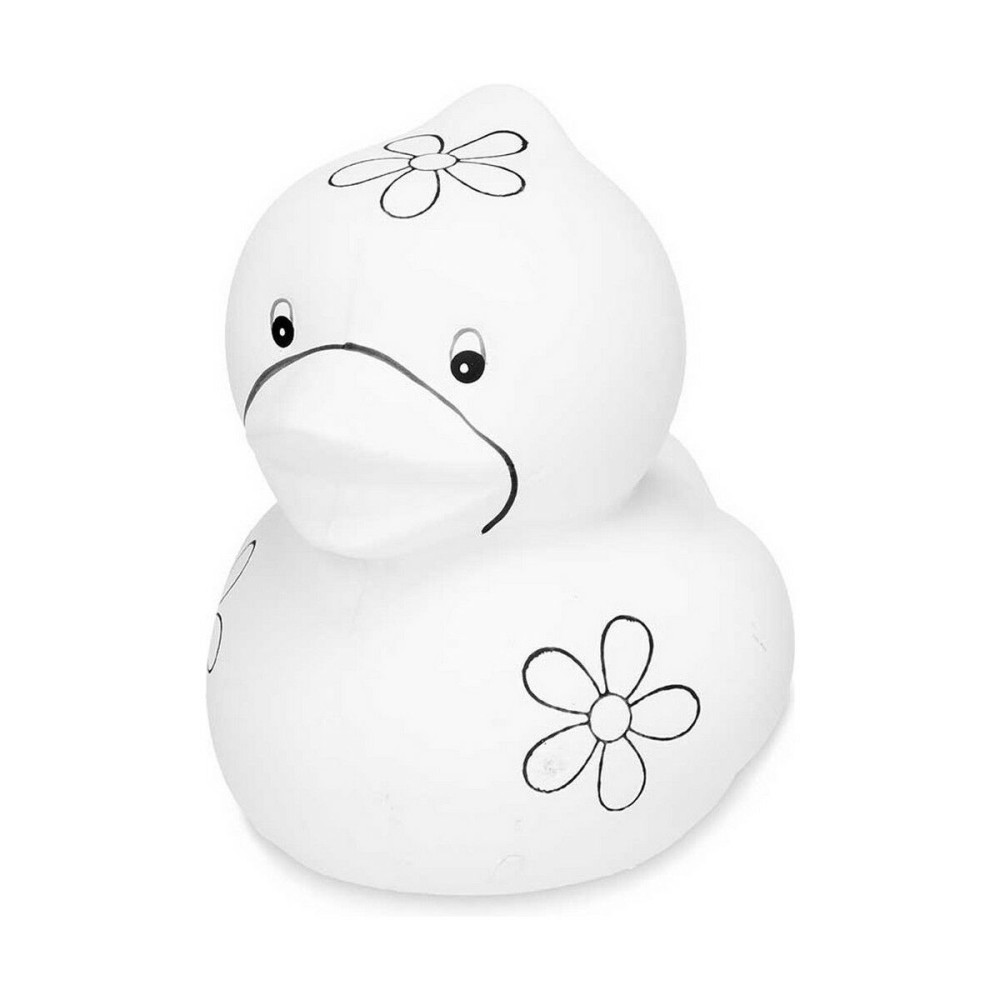 Paint Your Own Money Box Pincello 19284 Ceramic Duck 9,2 x 12 x 10,2 cm (12 Units)