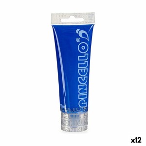 Peinture acrylique Pincello AC75-4 Bleu foncé 75 ml (12 Unités)