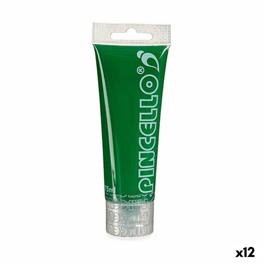 Acrylic paint Pincello AC75-3 Dark green 75 ml (12 Units)