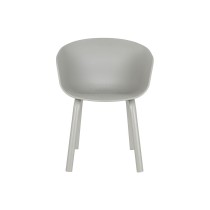 Dining Chair DKD Home Decor Light grey 56 x 58 x 78 cm 60 x 55 x 78 cm