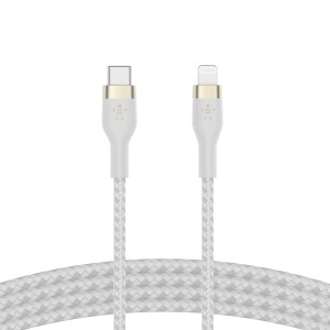 USB-C auf Lightning Verbindungskabel Belkin CAA011BT2MWH 2 m Weiß