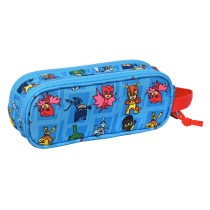 Trousse Fourre-Tout Double PJ Masks Bleu 21 x 8 x 6 cm