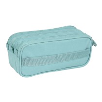 Trousse Fourre-Tout Triple Kappa 21,5 x 10 x 8 cm Bleu