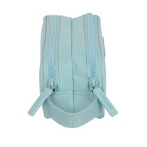 Trousse Fourre-Tout Double Safta Bleu 21 x 8 x 6 cm