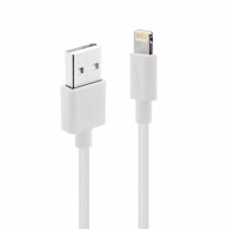 Câble USB LINDY 31326 Blanc 1 m