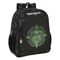 Schulrucksack Transformers 32 x 38 x 12 cm Schwarz