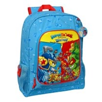 School Bag SuperThings Rescue force 32 x 42 x 14 cm Blue