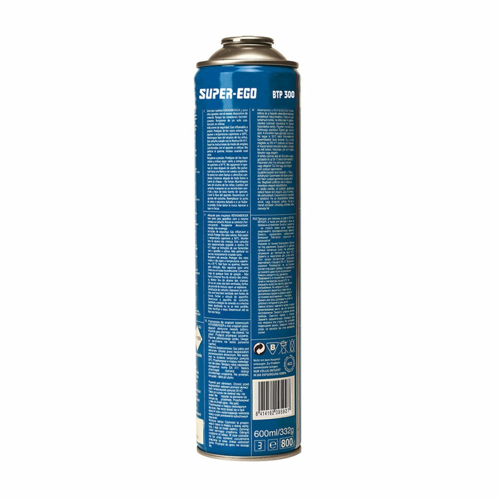 Cartouche de gaz Super Ego BTP300 600 ml