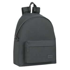 School Bag Safta   33 x 42 x 15 cm Grey