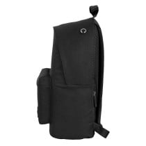 School Bag Safta   31 x 41 x 16 cm Black