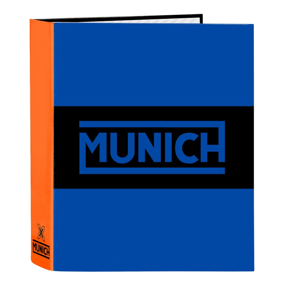 Ringbuch Munich Submarine Elektrisch blau A4 27 x 33 x 6 cm