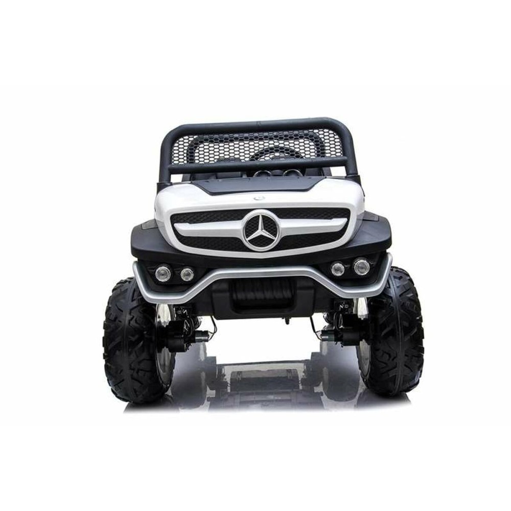 Elektroauto für Kinder Mercedes Benz Unimog Weiß 12 V