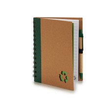 Spiral Notebook with Pen Pincello AR1810128 1 x 18 x 14 cm Recycled cardboard (12 Units)