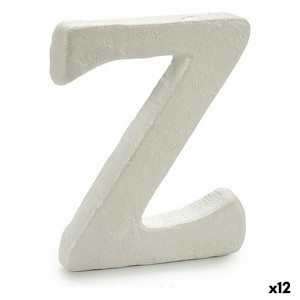 Buchstabe Pincello Z Weiß polystyrol (12 Stück)