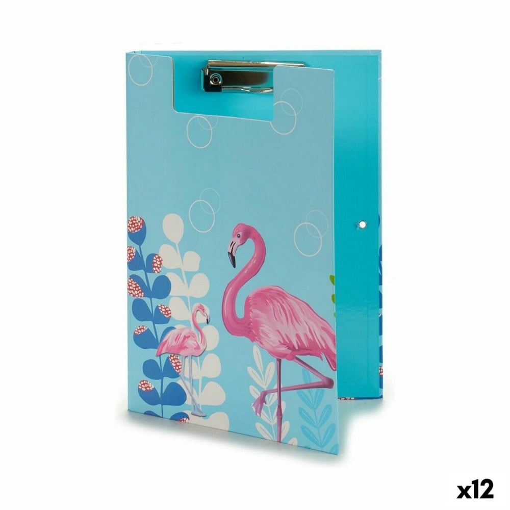 Faltblatt Pincello AR1810158 A4 Klemme Rosa Flamingo (12 Stück)