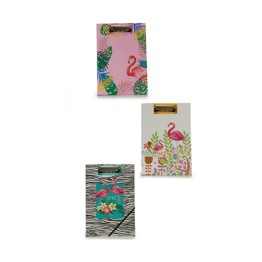 Folder Pincello AR1810158 A4 Clip Pink flamingo (12 Units)