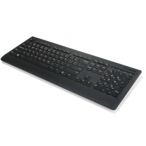 Drahtlose Tastatur Lenovo 4X30H56868 Schwarz Qwerty Spanisch