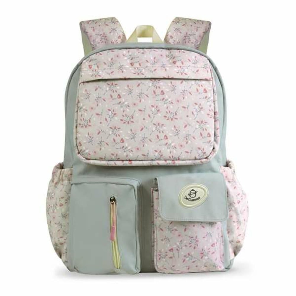 Schulrucksack Decuevas Bunt Blomster 40 x 18 x 30 cm