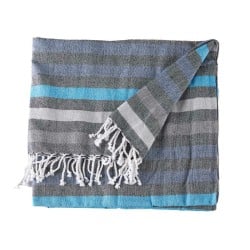 Foulard multi-usages 160 x 200 cm Bleu (12 Unités)